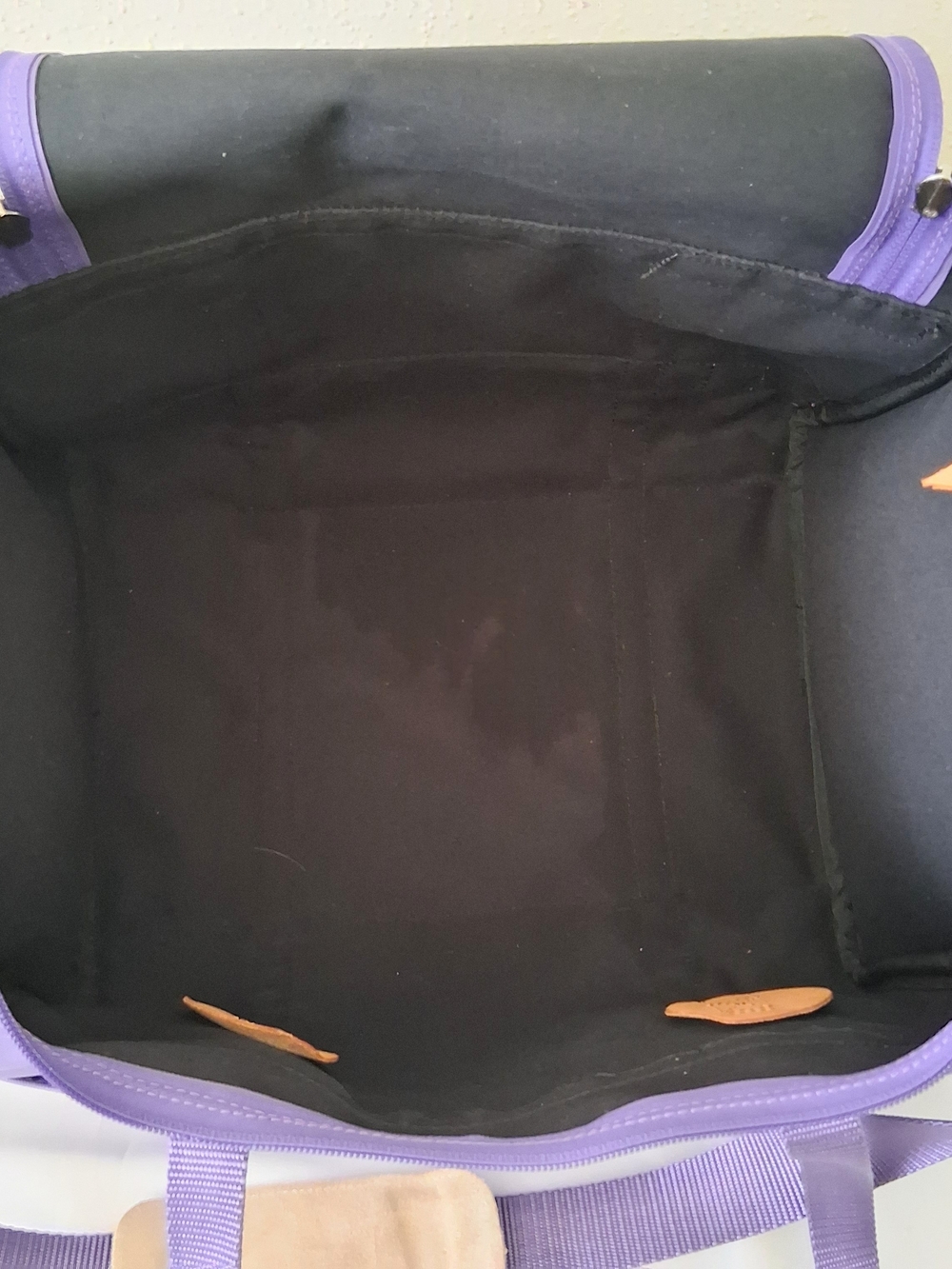 Jon Hart Design Purple Travel Duffel Bag - Picture 8 of 13